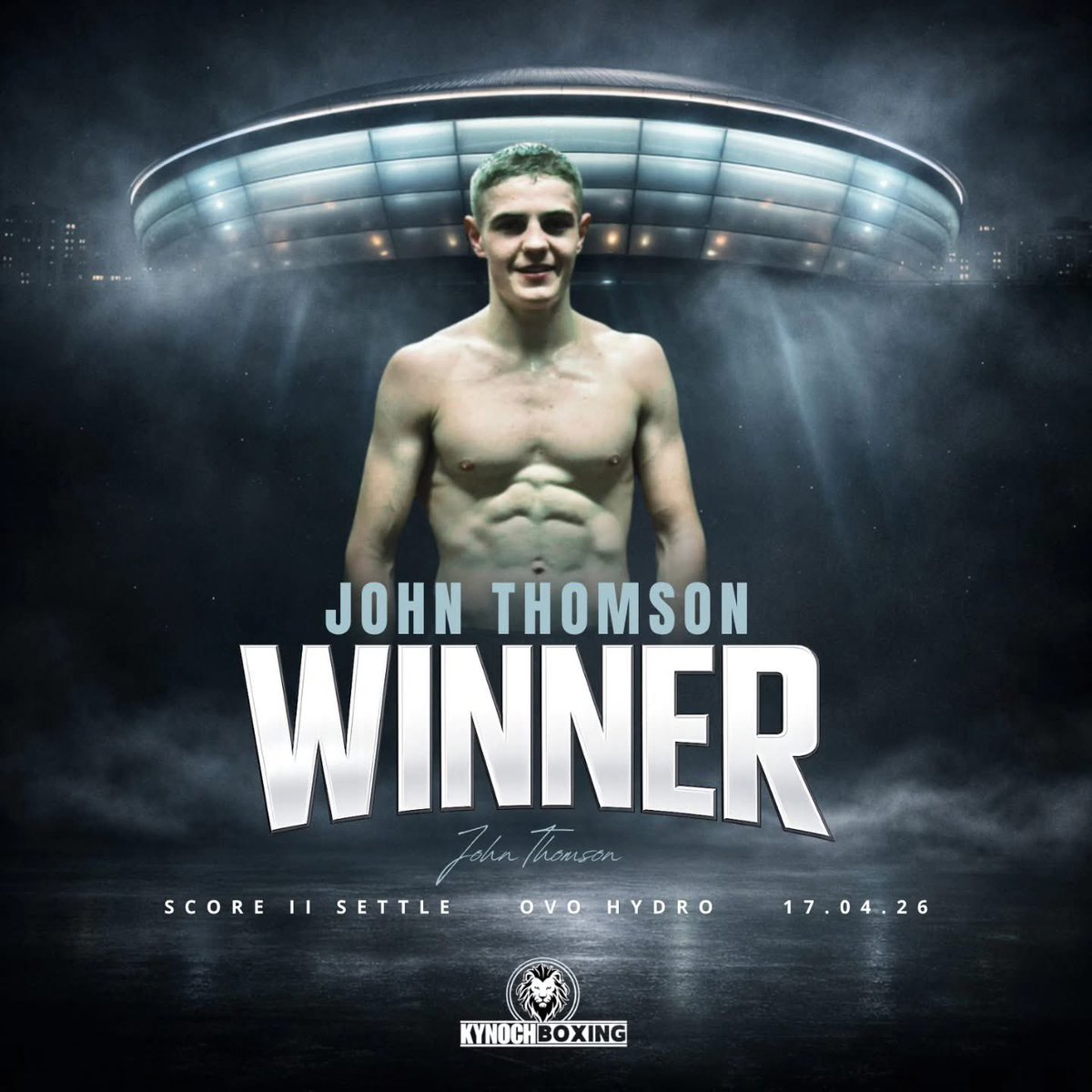 Good night at the boxing in the Hydro 🥊 and a successful pro debut for oor John 🥊🥊🥊