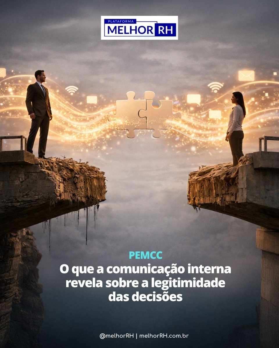 💬 Na #MelhoRH, mostramos como a comunicação interna ajuda a sustentar a legitimidade das decisões nas empresas. Com Michelle Wizenberg  (Afya), Luciana Coen (SAP Brasil), Liliane Simeão (Sírio-Libanês) e Karolina Gutiez (Schneider Electric).📌Veja em bit.ly/4mySuLg.