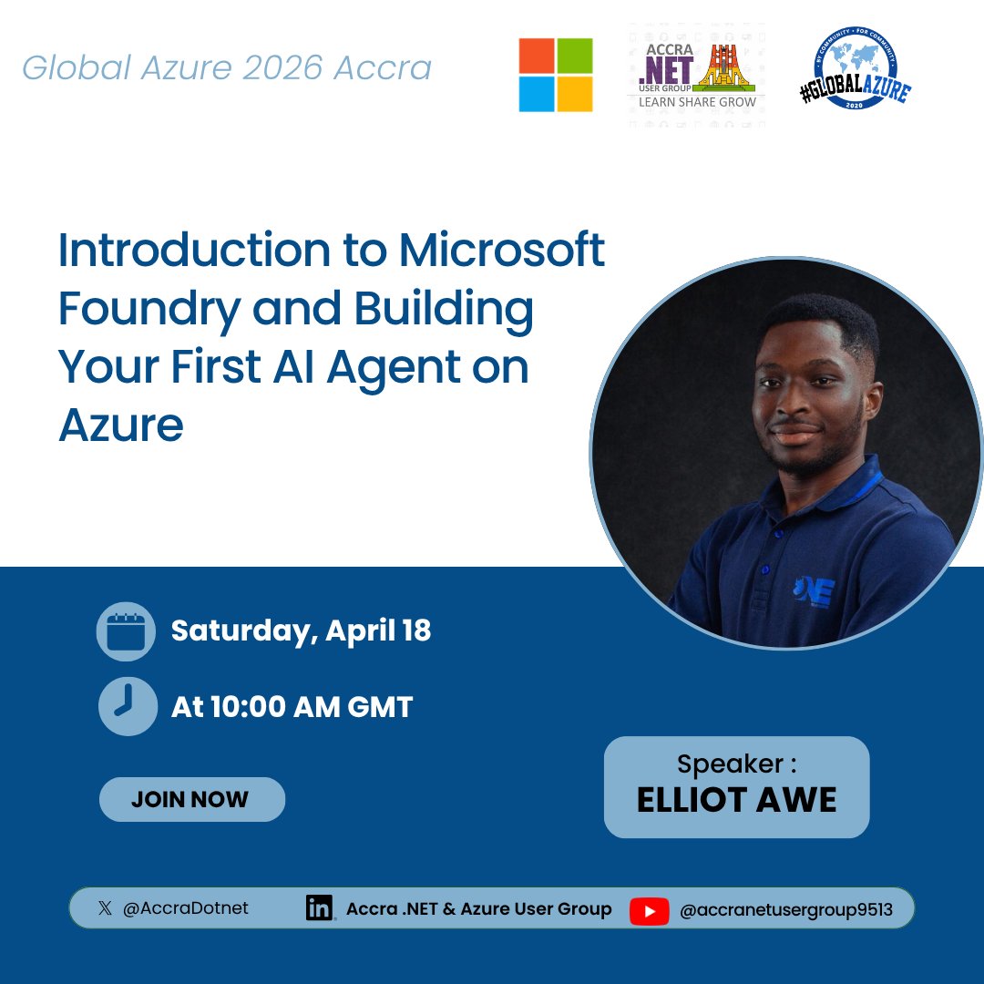 DotNet Accra tweet media