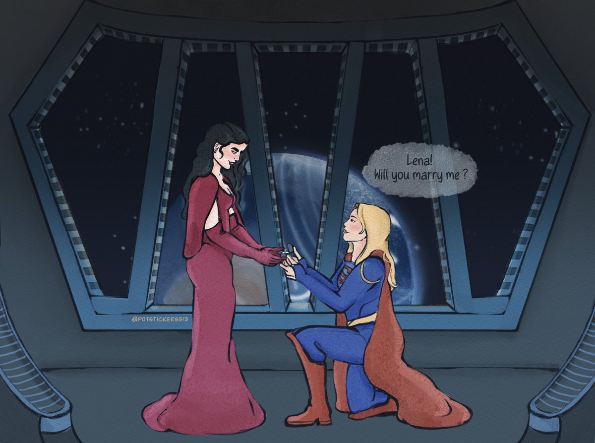 Potstickers513's tweet image. How the episode should have ended 🫢😂
#supercorp