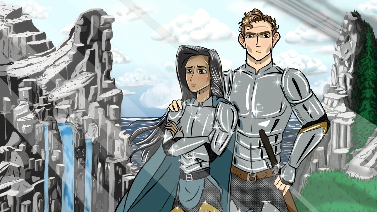 markiemike212's tweet image. i made it a bit further today, got the basic outline and shading done for the cliffs. this image is testing my ability to sit through the strenuous details haha!! (a good Playlist helps tho) #art #comicbook #QueerArt