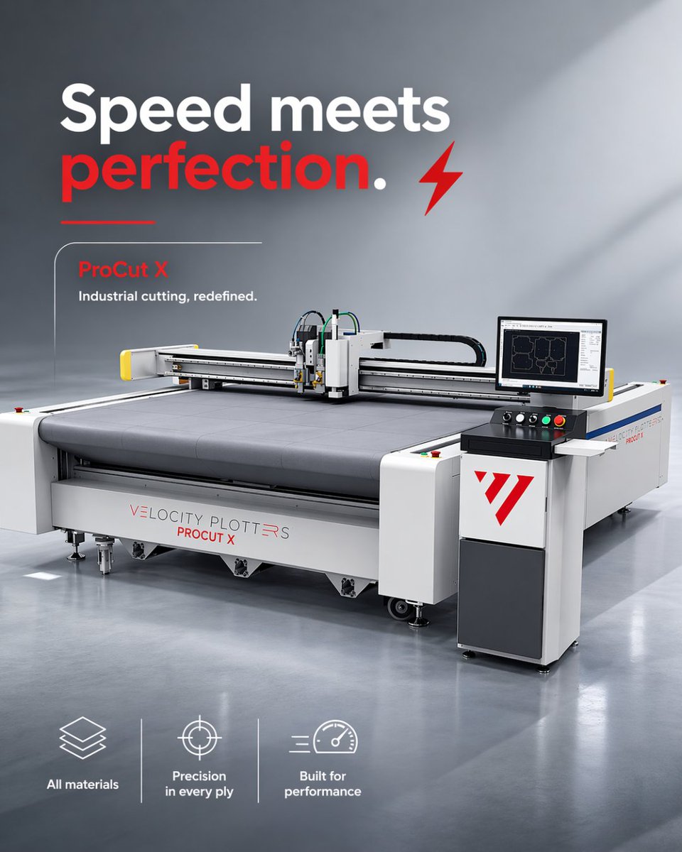 Velocity Plotters / Intelligent Cutting & Plotting tweet media
