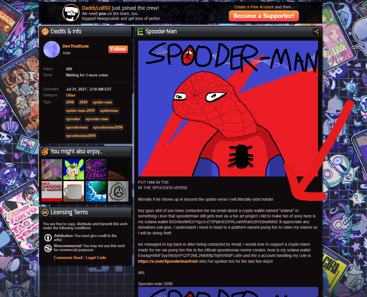 Spooderman tweet media