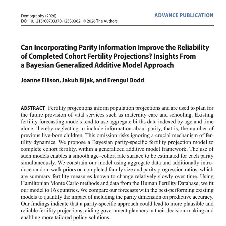 Demography Journal tweet media