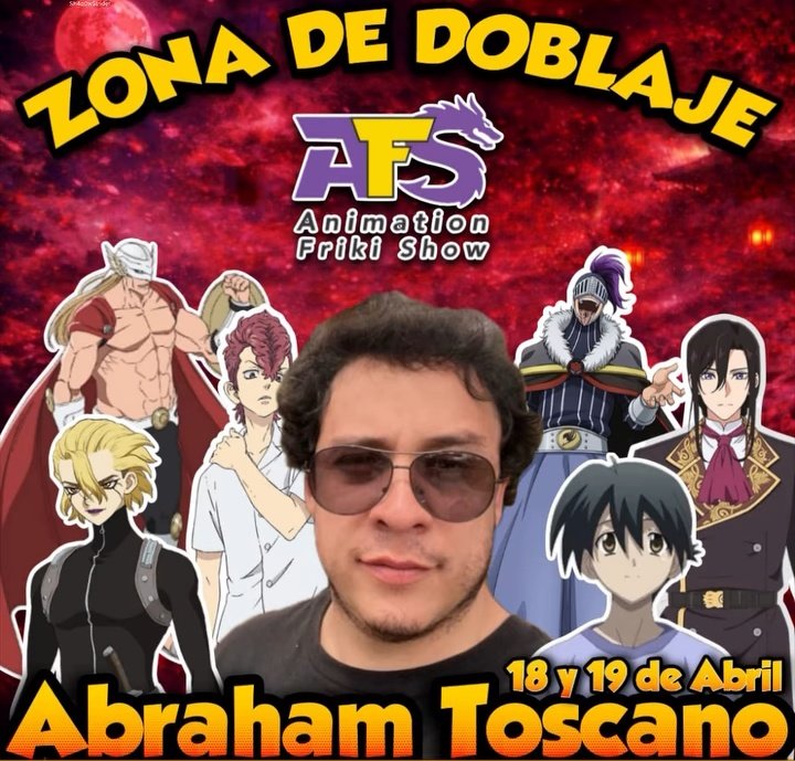 Bandita doblajera de CDMX y área metropolitana fan del anime, RWRB, Fellow Travelers, Maxton Hall y Chicago Med, vayan este fin al "Animation Friki Show" en el parque Tezozomoc de la alcaldía Azcapotzalco porque el buen <a href="/AbrahamT1995/">Abraham Toscano</a> les espera para convivir con ustedes un ratito