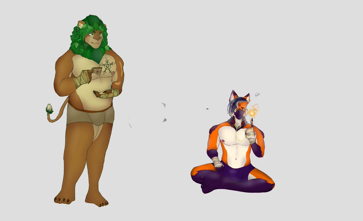 Blueink_furry's tweet photo. I just realized I didn't post the separate versions of 2 characters, so I'm sending them now, sorry. . . ->-"" https://t.co/T3TiU27Pnj