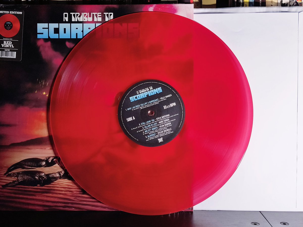 UniqueHiFi's tweet image. Scorpions + Glam + George Lynch
#NowSpinning
A Tribute to Scorpions (2022)
Best in glam singers covering best in Scorpions tracks with George Lynch and Steve Riley! LTD edition #vinyl.
Stream: open.spotify.com/album/2YSNLref…