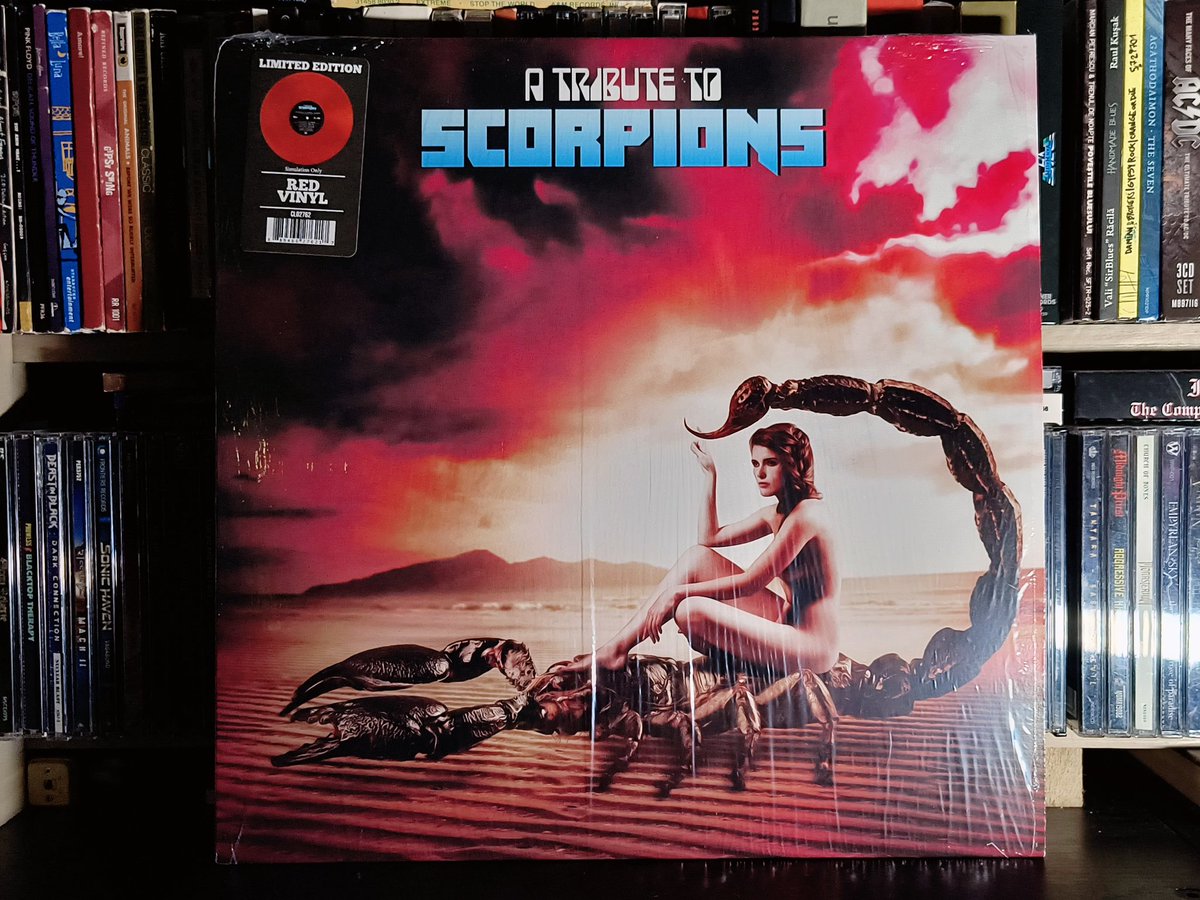 UniqueHiFi's tweet image. Scorpions + Glam + George Lynch
#NowSpinning
A Tribute to Scorpions (2022)
Best in glam singers covering best in Scorpions tracks with George Lynch and Steve Riley! LTD edition #vinyl.
Stream: open.spotify.com/album/2YSNLref…