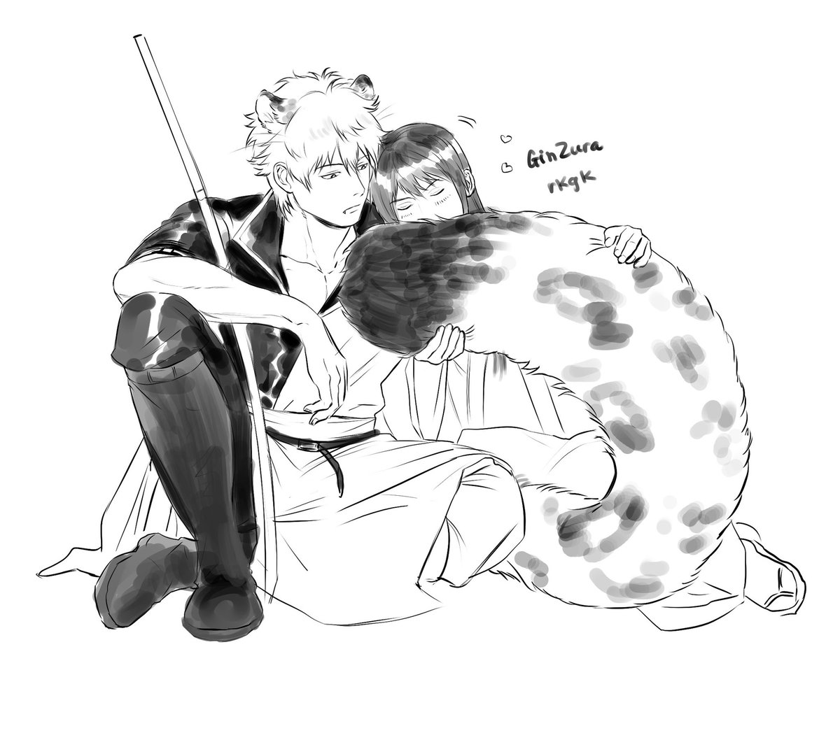 #銀桂 を描いてみた。