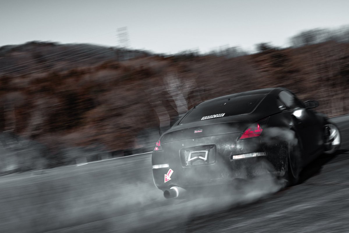 rsbymm's tweet image. モチベ爆上がりで撮影できたz33
 #z33 #drift