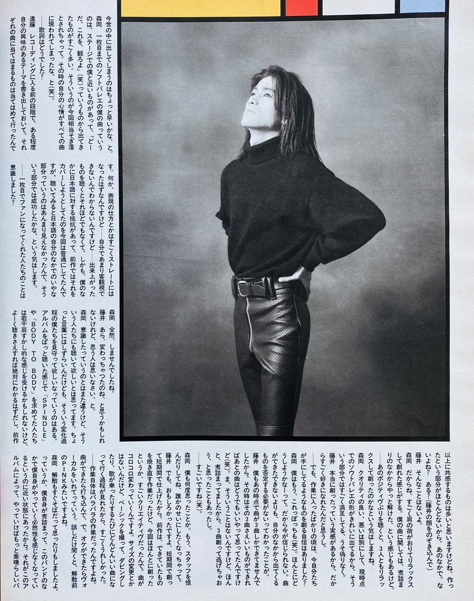 SOFT BALLET 2ndアルバム『DOCUMENT』 （1990年4月25日発売）