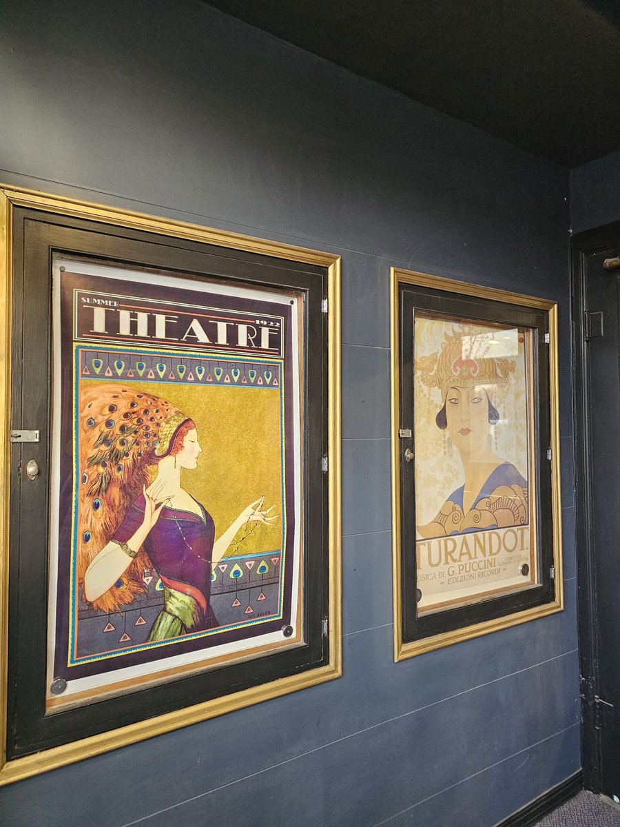 Art Nouvea at the local historic theater.