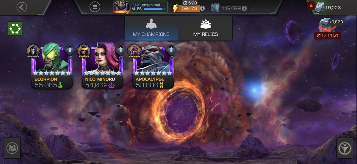 And three makes Elder

#mcoc