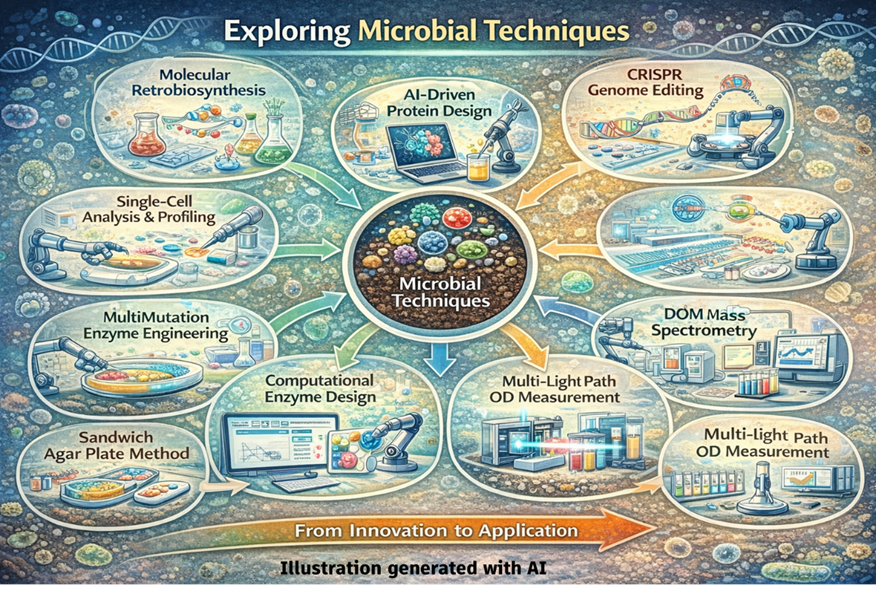 journal_mlife's tweet photo. Cutting-edge microbial techniques you should know— #mLife Collection I!
🔥From AI-driven protein design to single-cell analysis, genome editing, and environmental monitoring, these mLife papers are redefining how we study and engineer microbes.
11 highlights below ⬇️ https://t.co/o6lmR6zCBb