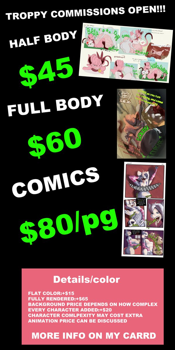 🔞✨𝑻𝒓𝒐𝒑𝒑𝒚✨˖ ᡣ𐭩 ⊹𝗖𝗢𝗠𝗠𝗦OPEN! ࣪ ౨ৎ˚₊ tweet media