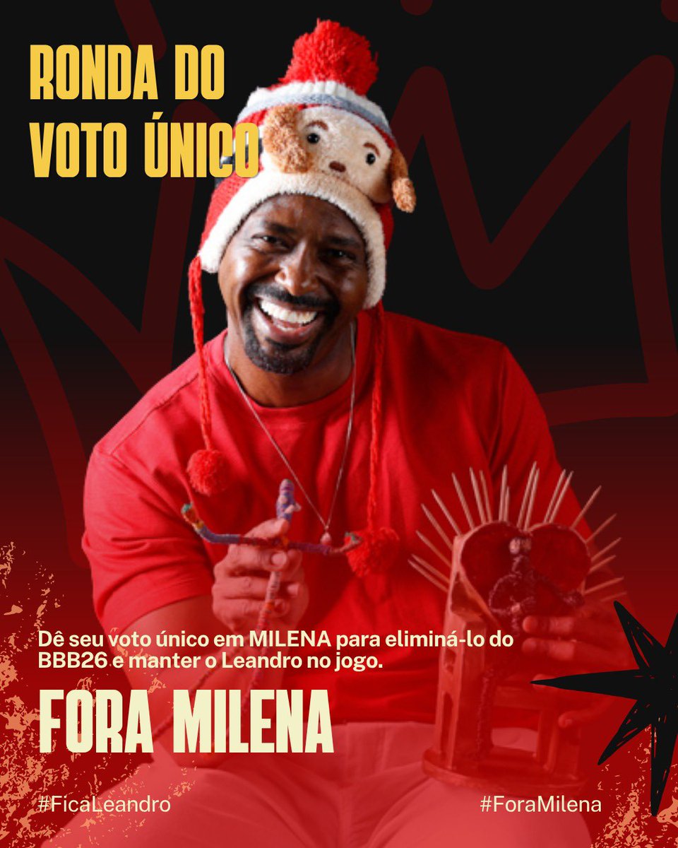 Leandro (Boneco) 🌶️ | BBB26 tweet media