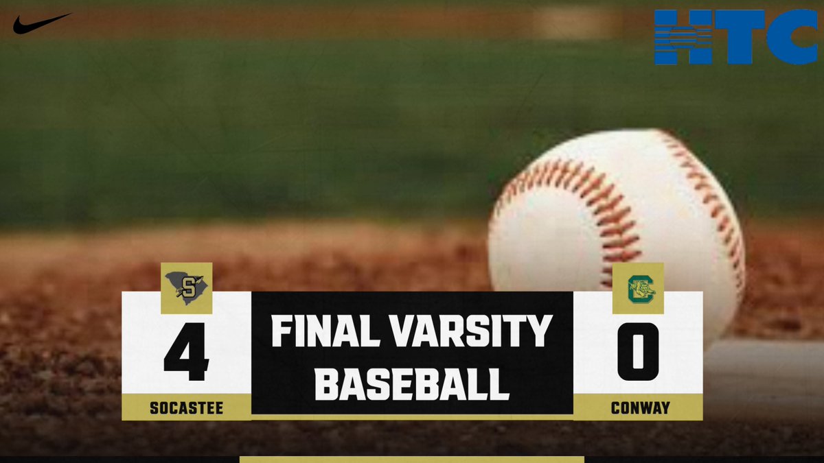 SocasteeHS's tweet image. The HTC Winning Results of the Night! Varsity ⚾️ defeated Conway 4-0 behind a No-Hitter by Josh Keyser. Matt LeFever and Jace Crowther with 2 hits and 2 RBIs. Lady Braves JV ⚽️, Lady Braves Varsity ⚽️, and JV Braves ⚽️ defeated Myrtle Beach tonight! #GoldBlooded #Finish