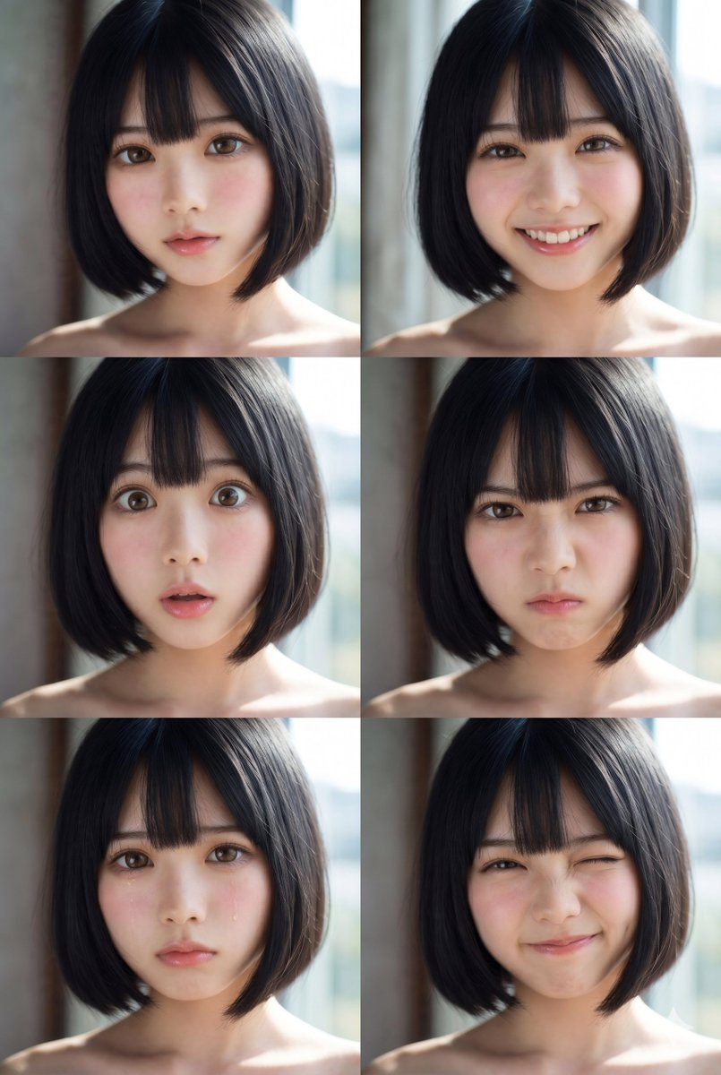 arakuma3tw's tweet photo. grokの表情指示結構効くものなんですね https://t.co/6Oskw3RLLp