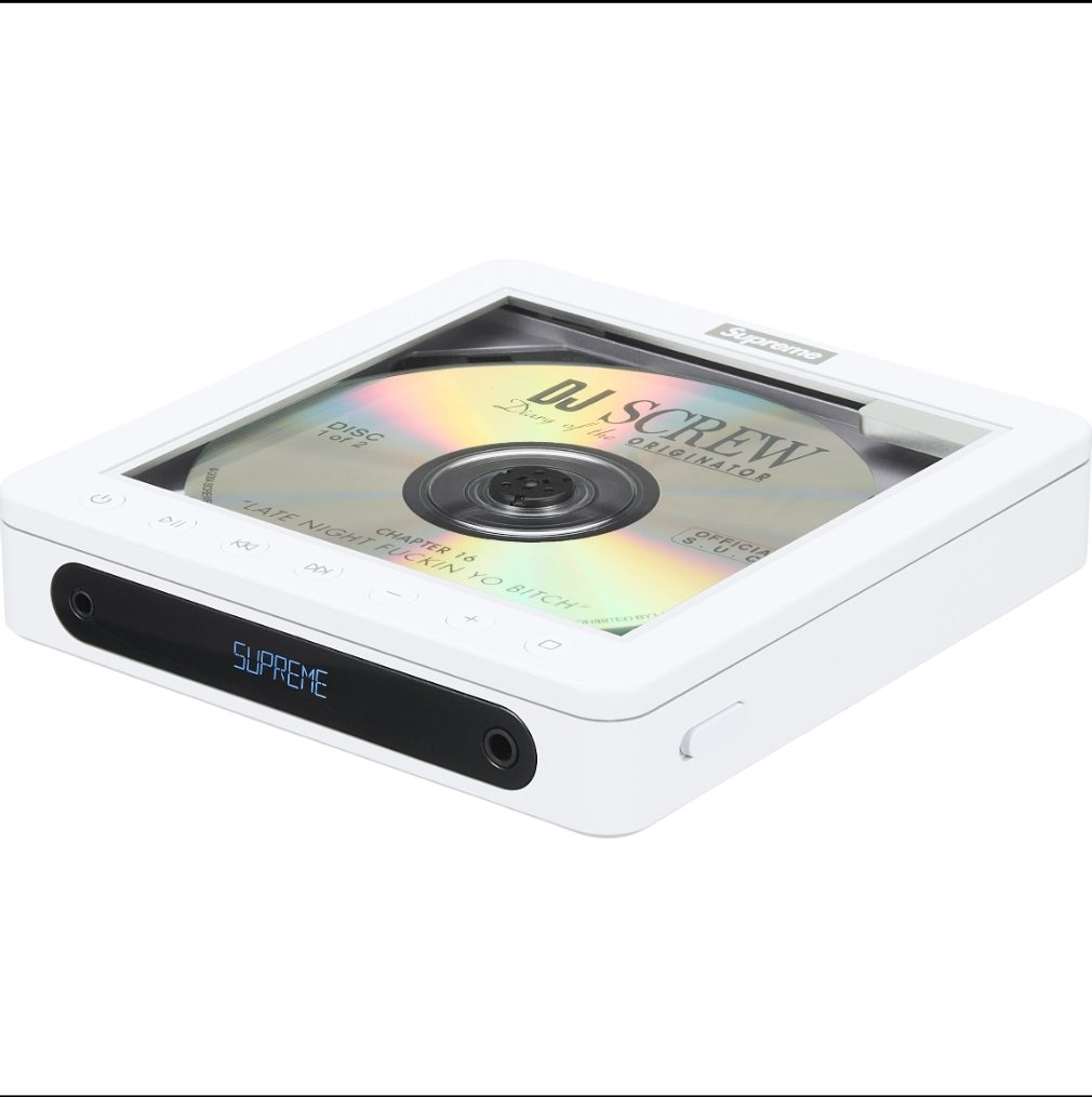 FiioWillson's tweet image. Superme x FIIO DM13 CD PLAYER！

#fiio #cdplayer #Superme