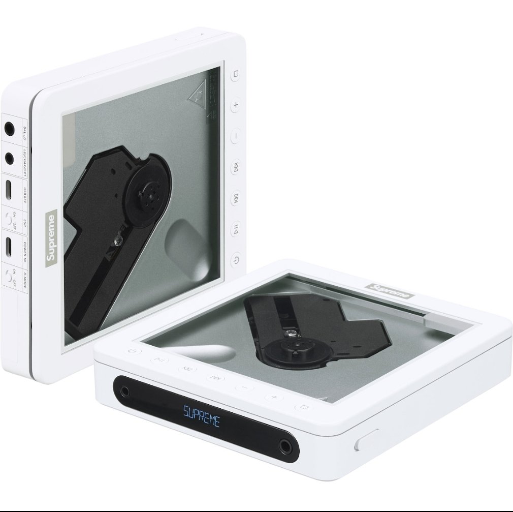 FiioWillson's tweet image. Superme x FIIO DM13 CD PLAYER！

#fiio #cdplayer #Superme