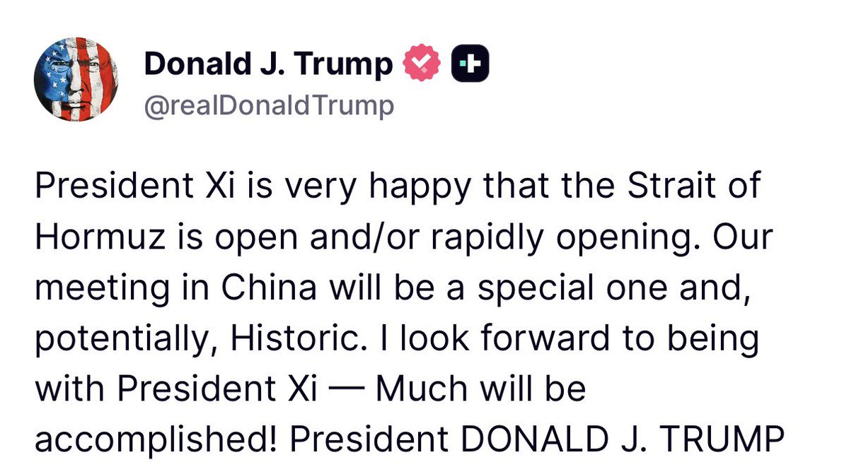 The White House tweet media