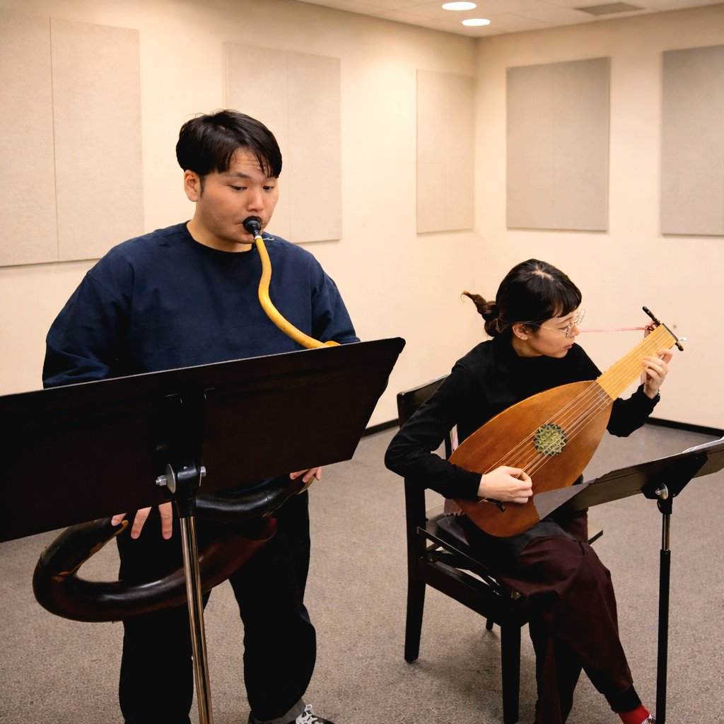 mitsuki_serpent's tweet image. 明日はうたとへびの音楽会です✨
今回は古楽器のリュートともコラボ❗
春にぴったりなひねもすのたりのたりなサウンド🎵

ぜひのんびりまったりとした時間を過ごしに来てください～✈️
皆様のお越しをセルパン共々心よりお待ちしております😋

#セルパン #serpent #へびのね