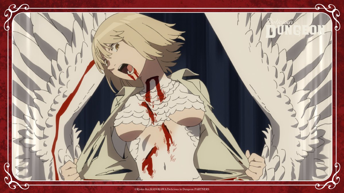 dun_meshi_en's tweet photo. 🐲  Episode 17 of Delicious in Dungeon aired 2 years ago today! 🐲

😩😩

🍖 Season 2 is currently in production! 

Watch Season 1 on Netflix: https://t.co/FWieyGOQ9W 🍴 https://t.co/HVrkORlSln
