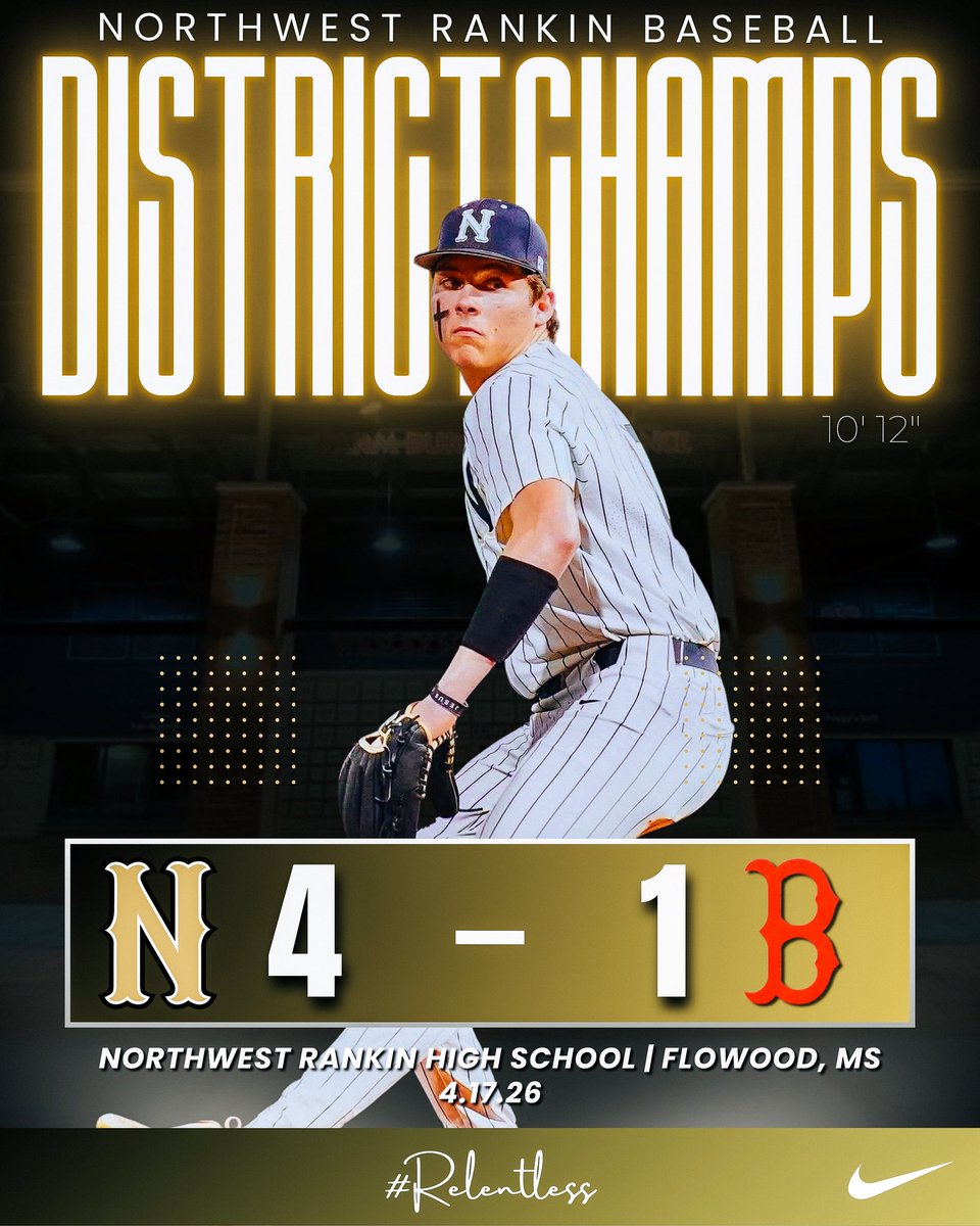 | ELECTRIC CITY |

Northwest has won the 7A Region 3 Championship after defeating Brandon 4-1! They finish 22-5 overall &amp; await the start of the 7A Playoffs. What a tremendous crowd &amp; atmosphere that we had tonight! We thank all that attended to make the evening very special! 🐾