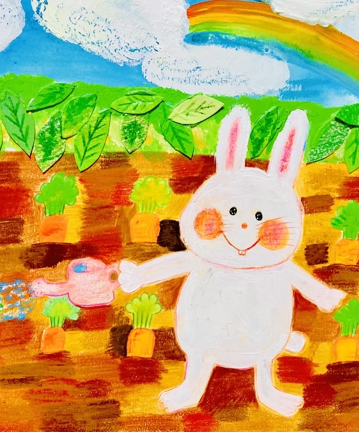lavender333333's tweet photo. Rabbits and Fields https://t.co/RAKb5ollom