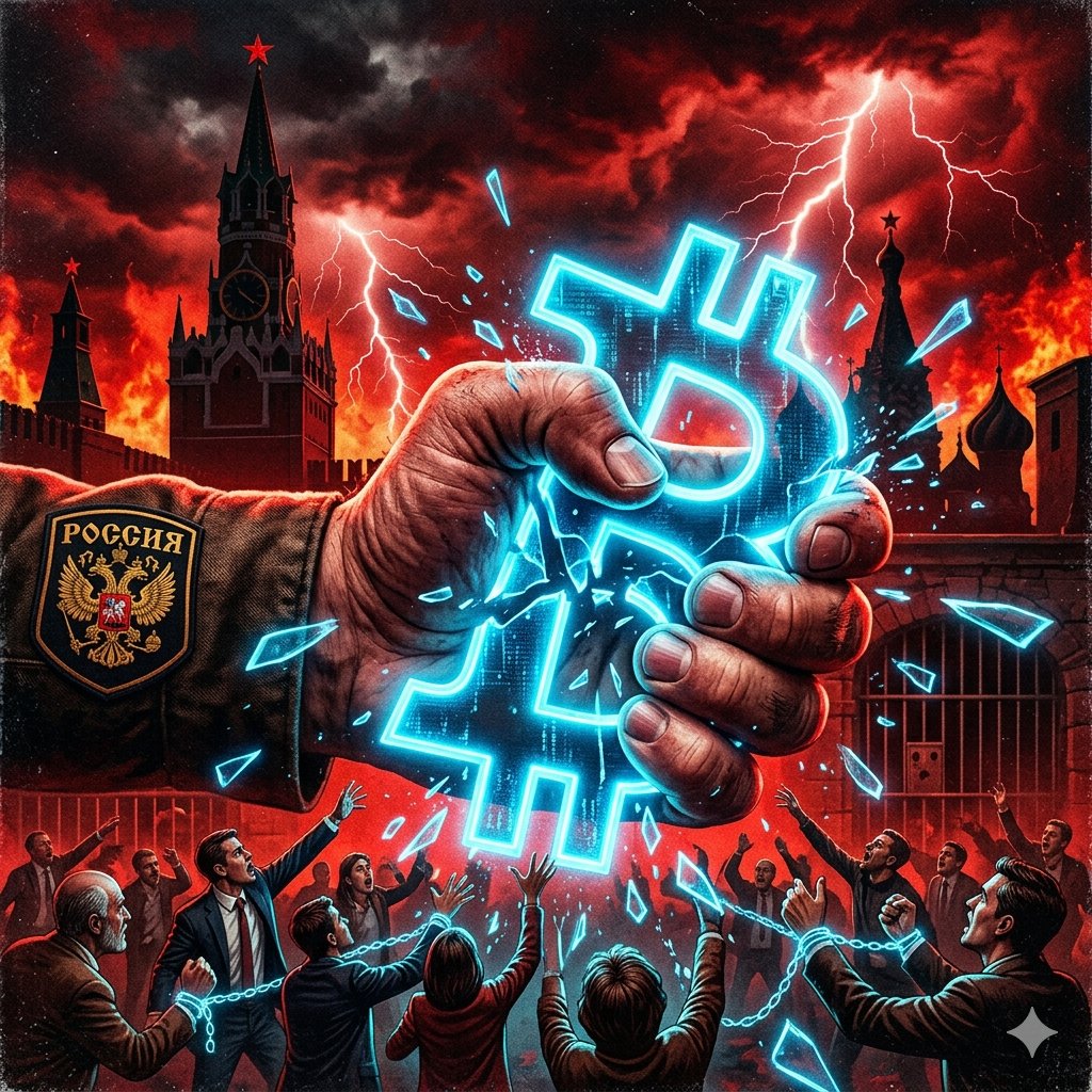 TheBitcoin__'s tweet image. Russia considers criminalizing unregistered crypto services, which could affect exchanges and wallets. #cryptocurrency #bitcoin #regulation. It's time for crypto companies to adapt to new norms and keep innovating.