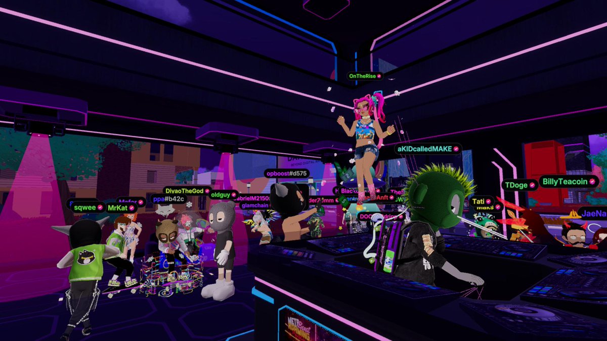 PpaPpa152417's tweet image. Amazing as always 🔥🎧
So happy to see the BEAST FAM at THE META BEAST ROAMING PARTY 🔥🎶✨
@akidcalledbeast  #DCL @MeowMrkat @opboost  @sqwee_sqwad  etc..!!