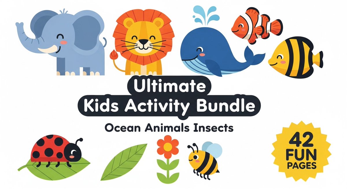 ouidirb50's tweet image. Make learning FUN for your kids 🐞🌊🐘
42-page printable bundle (animals + insects + ocean)
📥 Instant download:
 littlelearnhub.gumroad.com/l/UltimateKids…

#KidsLearning #Homeschool #Printable