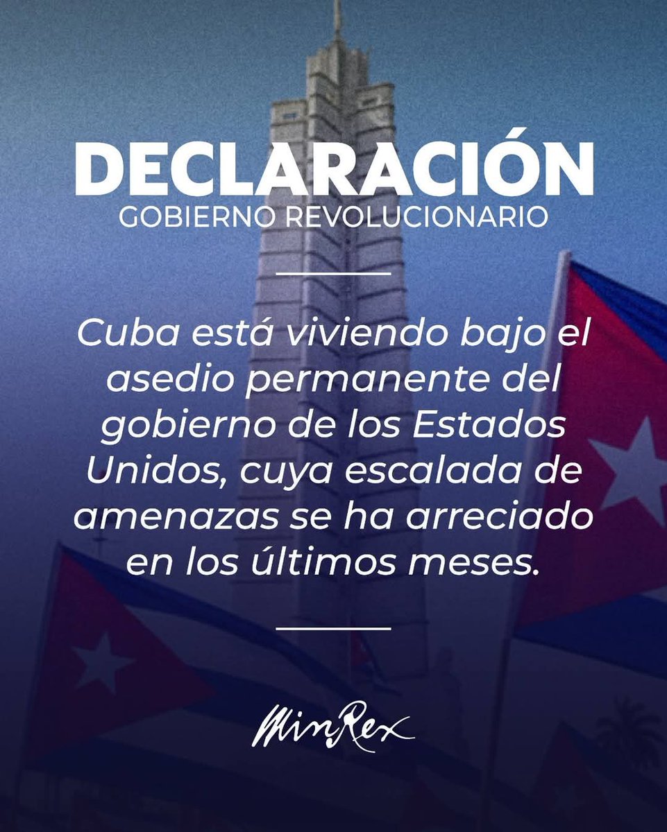 Es hora  de que Estados Unidos deje su obsesión con #Cuba. Ellos no tienen ningún derecho a invadir ni amenazar a un país soberano. Lo único que deben hacer es quitar el bloqueo ya 
 #LasTunas #PorLasTunasLaVictoria #SíSePuede