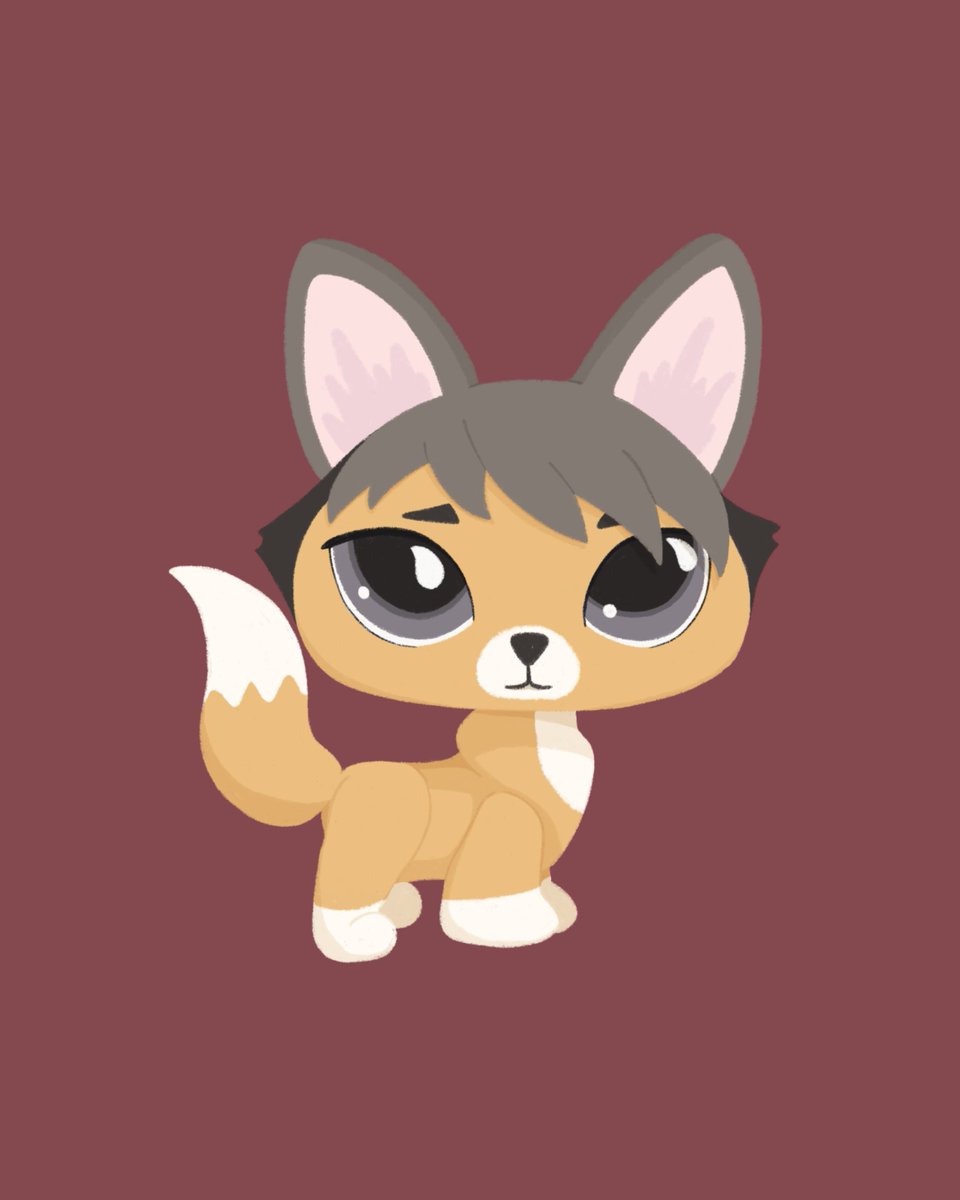 bephippium's tweet image. #miyaosamu #osamu #lps 
I’m into custom littlest pet shops rn so I bring you osamu as an lps