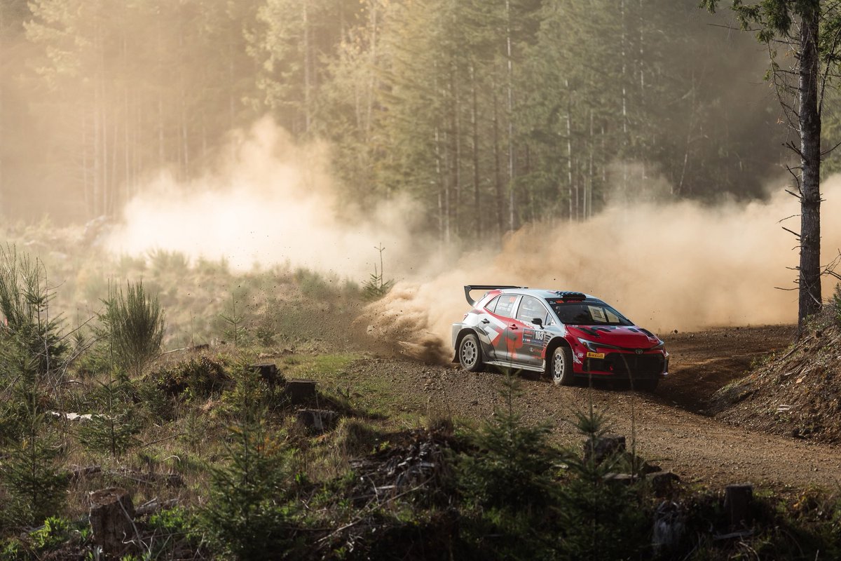 1–2 after the opening stages of @olympusrally 🔥 @JariMattiWRC leads and ...