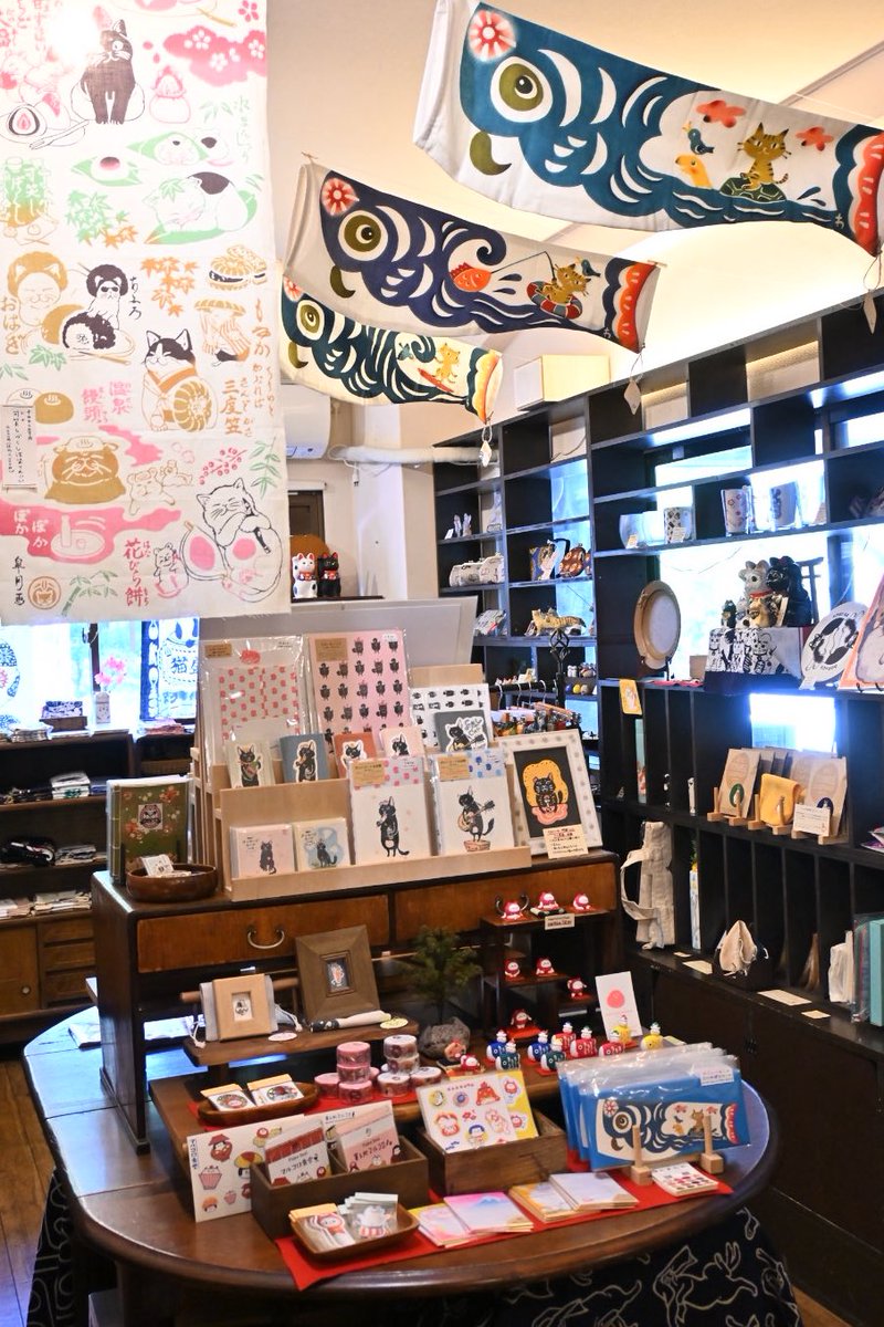 猫雑貨と和カフェ・王冠印雑貨店 tweet media