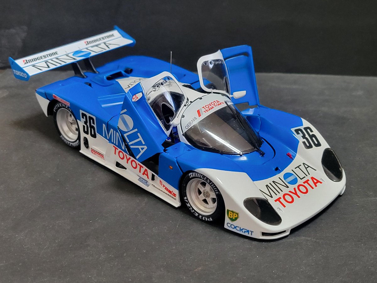 プラモデルライフ ミノルタ トヨタ88C.V 明日大阪南港ATCにて2&4バイク