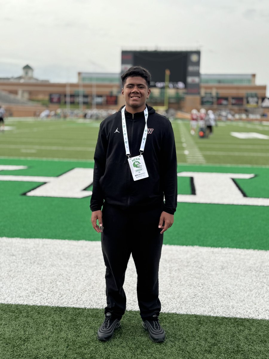 Vita_Ikakoula's tweet image. Blessed to be on campus @MeanGreenFB. Appreciate the experience and hospitality. 
#Meangreen #LB #NextLevel

@coachsolovi @Coach_Brown5 @coacherrinjoe @Bdpeveto