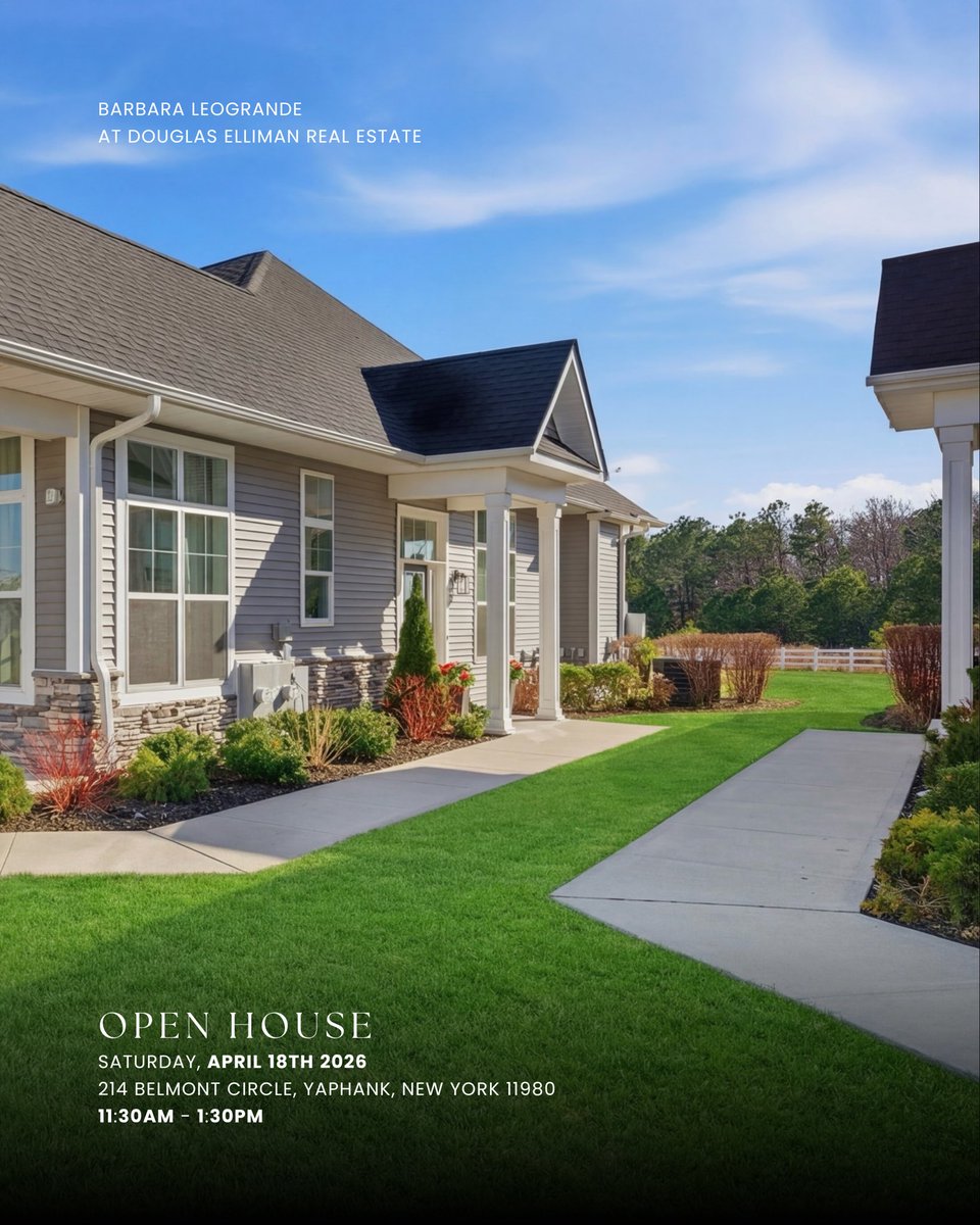 YourLIRealtor's tweet image. #SoldByBarbara #OpenHouse #EllimanNewYork #DouglasElliman #TheNextMoveIsYours