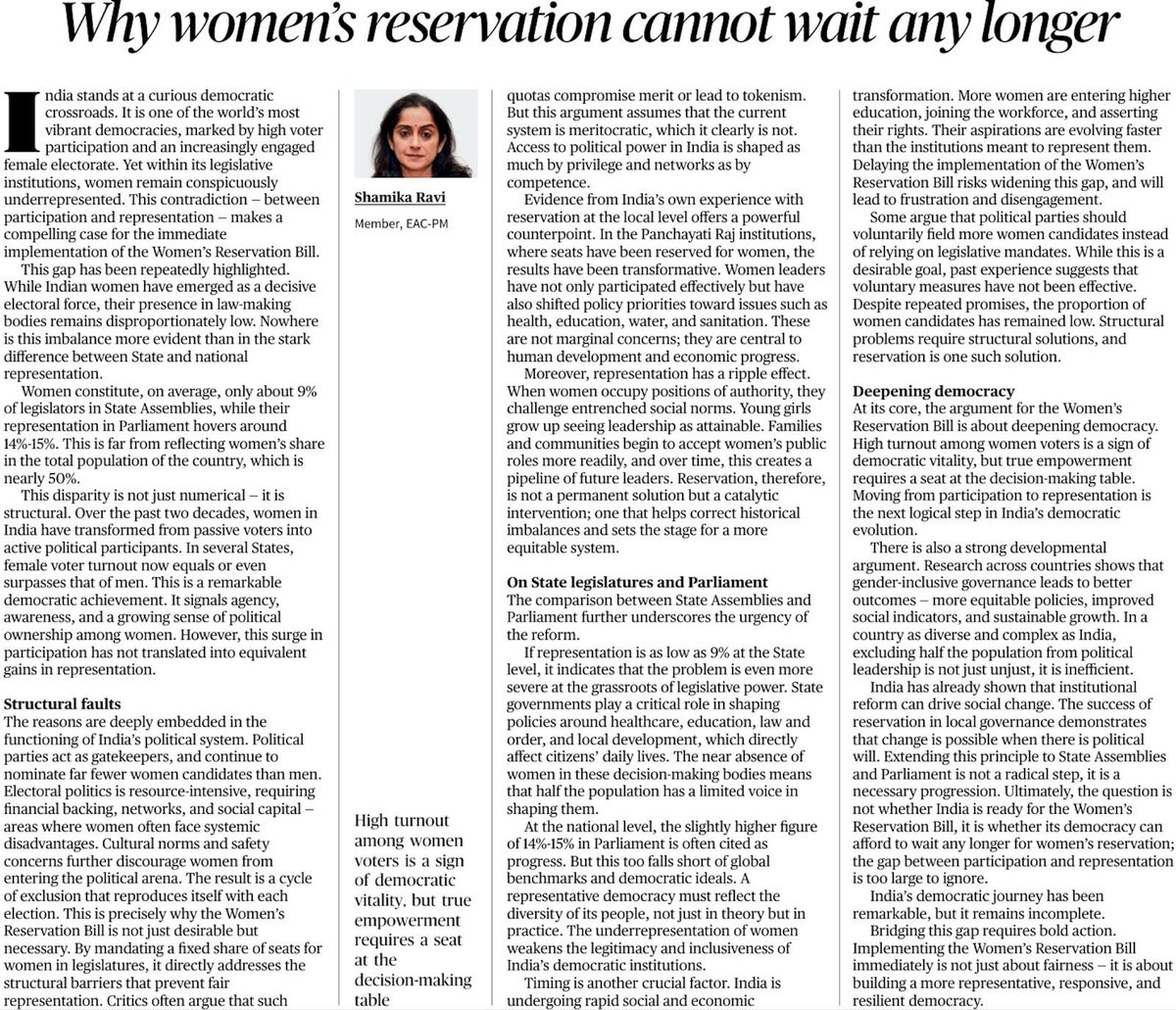 Prof. Shamika Ravi tweet media