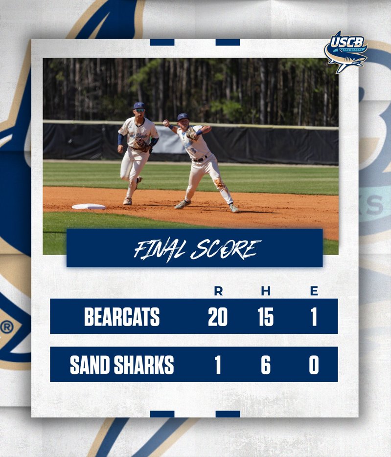 USCBAthletics's tweet image. Final in the series opener against Lander. Barcelo had two hits, Campbell scored a run. Series continues at home on Saturday first pitch scheduled for 2:00 p.m. at Richard Gray Sports Complex
#FINSUP