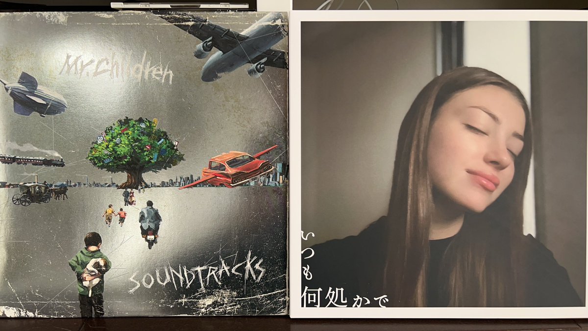 katsu77725's tweet image. 今日は家に誰も居ないので、レコード鑑賞🎵
#Mr.Children 
#SOUNDTRACKS
#いつか何処かで