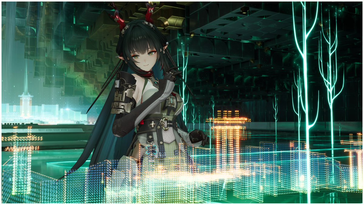 BlueMoh7's tweet image. [ Zhuang Fangyi ] #ZhuangFangyi #ArknightsEndfield #videogames #PhotoMode