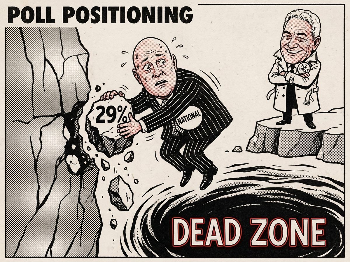 GoodOilNews's tweet image. #Polls #NZPolitics Luxon in the Dead Zone as National Slumps to 29 Per Cent in New Poll: Luxon has no plan to turn this around and no loyal base to protect him. The clock is ticking and the questions are only getting louder. goodoil.news/luxon-in-the-d…