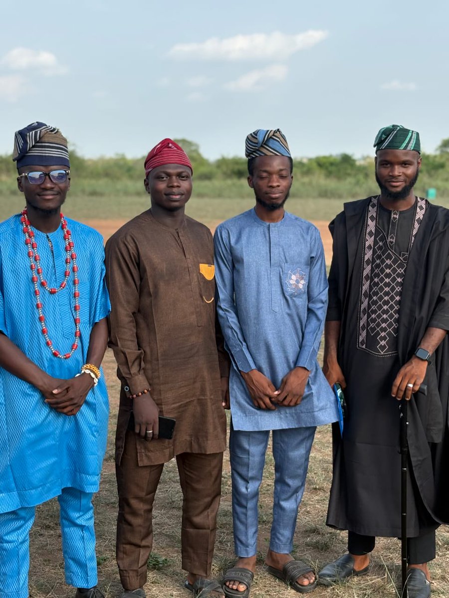 Dimeji_lawal01's tweet image. I was unable to show up for the Fyb things that commenced on  Monday but I turned up for the Grand finale today.
#OjudeFunaab2026
#fyb
#lastdaysinUni
#funabite