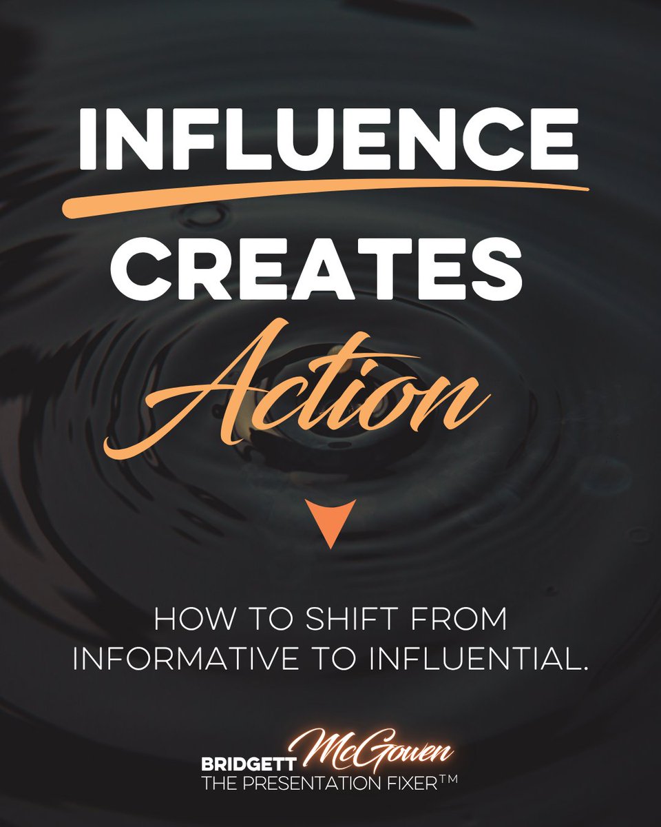 bmhcompanies's tweet image. #Influence creates action.
Many presentations deliver information yet fail to move decisions.
Influential presentations connect ideas to clear next steps.
Which #presentation technique most effectively strengthens audience influence in your experience?

#Communication #Leadership