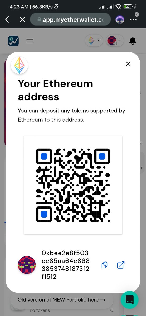winpulse888's tweet image. Just found out about MEW Portfolio and it’s actually smooth 👀
Dropped my QR and brought 2 friends along
Let’s see if luck shows up today 🍀
@yyeip
@heioxenoen
#USDC #ETH #CryptoCommunity