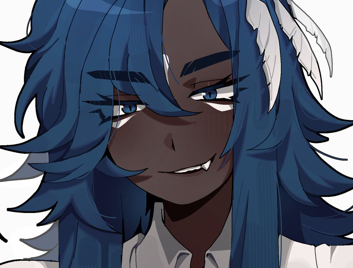 may i offer a close up of the face