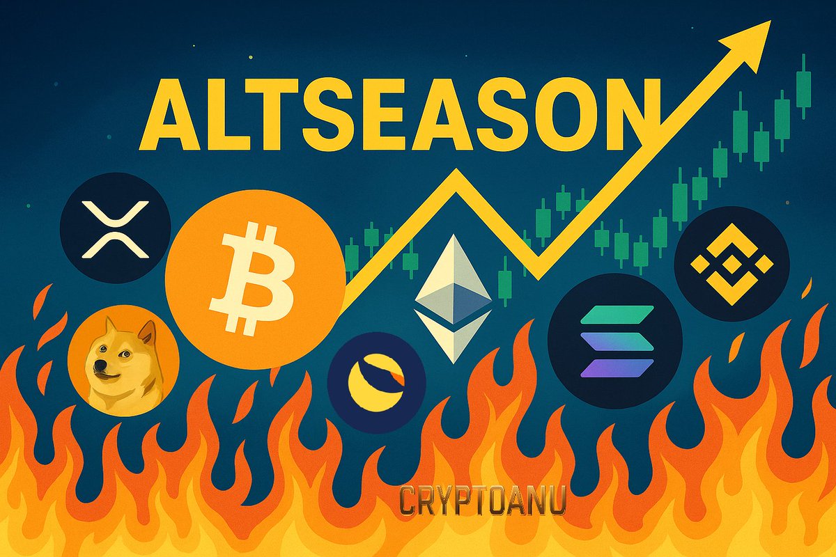 CryptoAnu_'s tweet image. ALTCOINS IGNITING AFTER THE BIG CRASH 🔥

Alts are waking up one by one, classic early-altseason behavior.
Rotation is real, volatility is extreme, and opportunities are everywhere.

#ALTSEASON #ASTER #Crypto #LUNC #BTC #ETH #SOL #BNB