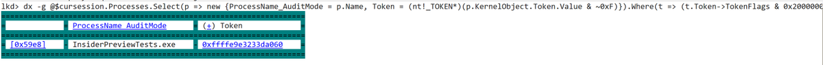 New exploit mitigation policy in the latest Canary build (ProcessBlockSmbNtlmPolicy? Not in the SDK, just what I'm calling it)! Like no child processes, managed via TokenFlags (not proc obj).

Currently not used anywhere. Presumably flags are for block/audit/allow? I don't know!